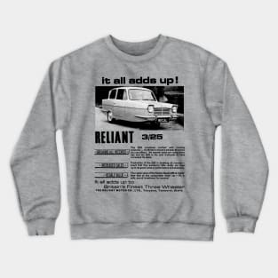 RELIANT REGAL - advert Crewneck Sweatshirt